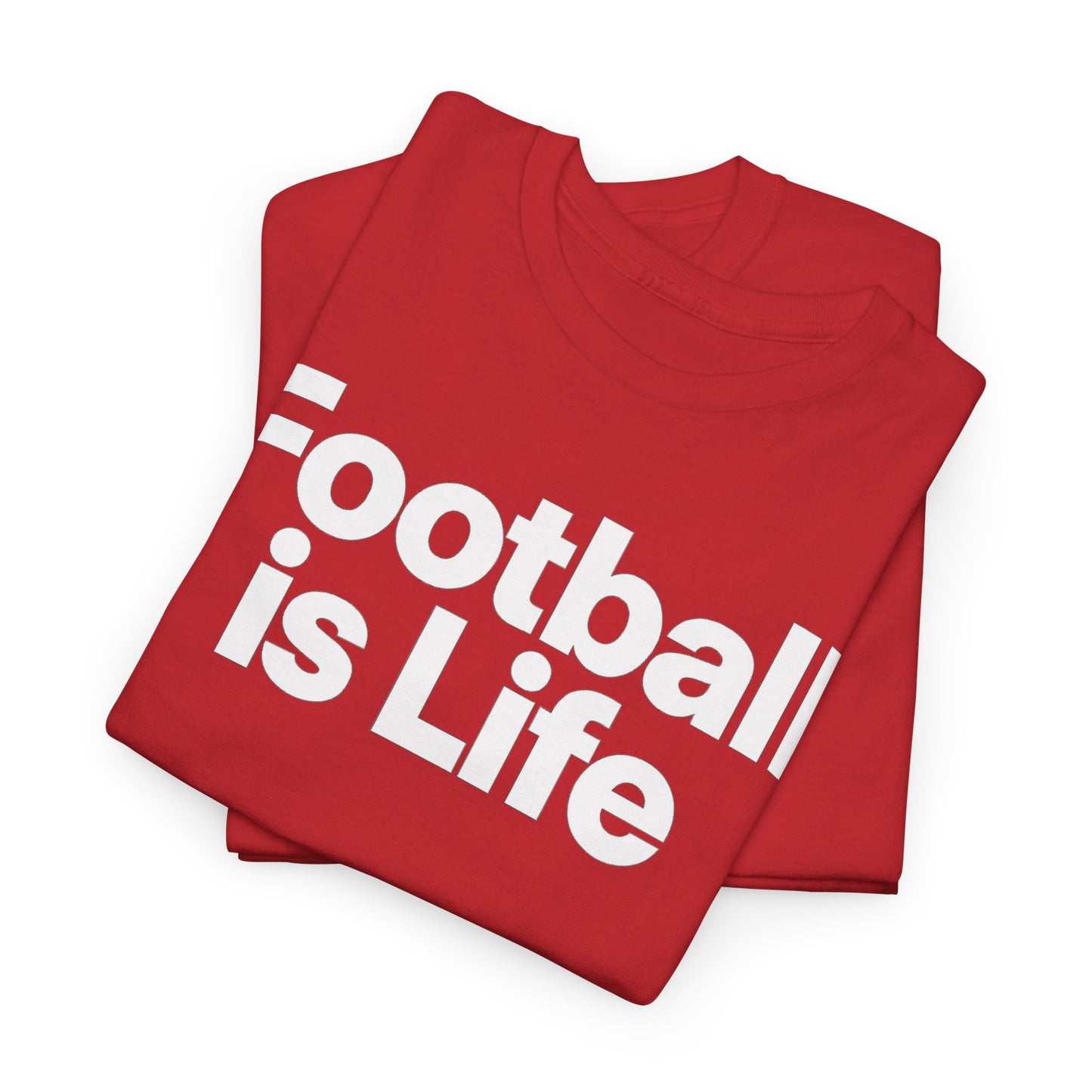 Football Is Life T-Shirt — Bold Graphic Tee for Fans & Players