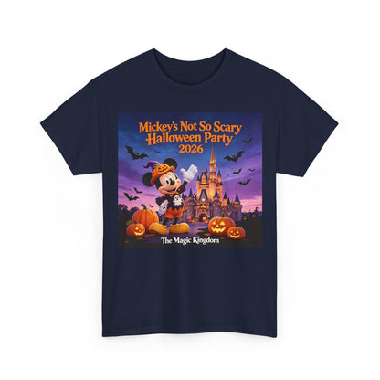Halloween Party T‑Shirt — "Not So Scary" 2026 Magic Kingdom Tee