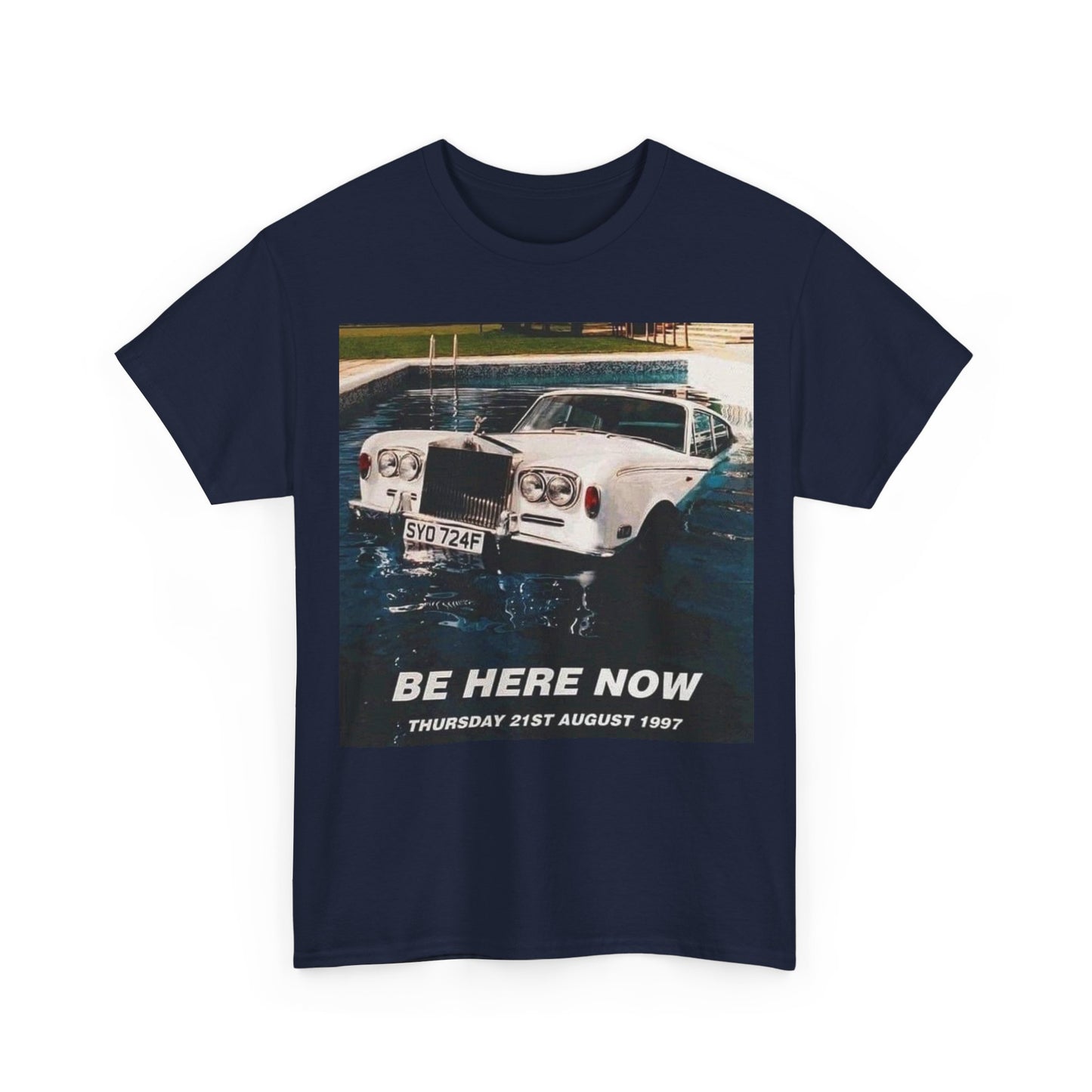 Oasis Be Here Now Vintage Graphic Tee — Retro Aesthetic T‑Shirt (Thursday 21st August 1997)