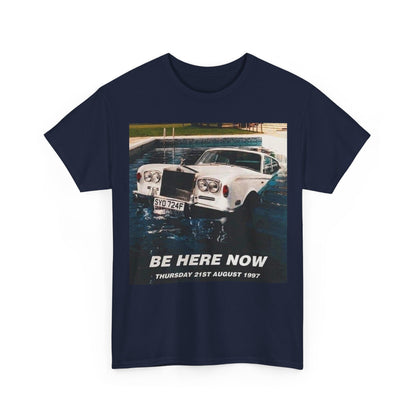 Oasis Be Here Now Vintage Graphic Tee — Retro Aesthetic T‑Shirt (Thursday 21st August 1997)