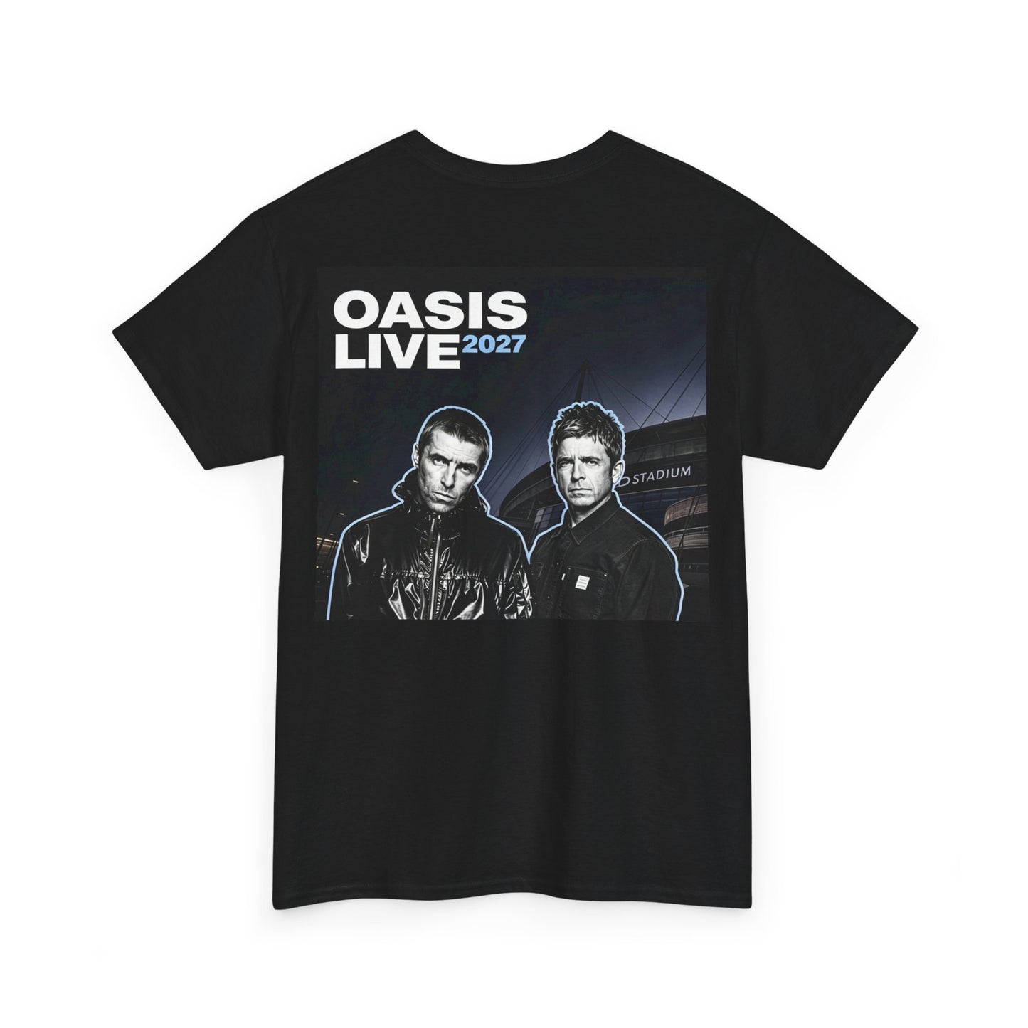 Oasis Live 2027 Band Tee — Retro Rock Concert T-Shirt