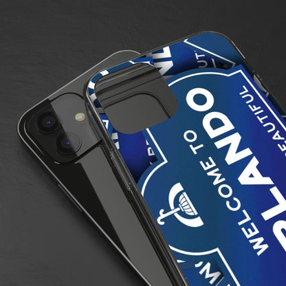Orlando Clear Phone Case — "Welcome to Orlando" City Sign Design