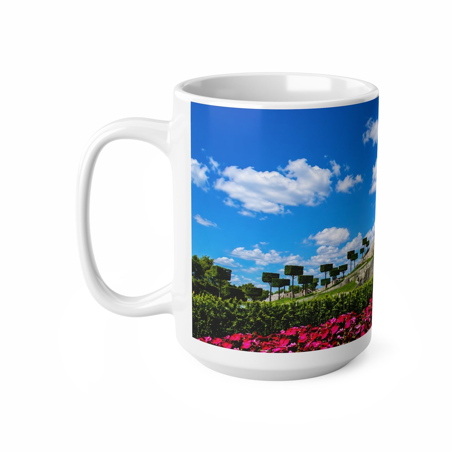 Disneyland Paris Fairytale Castle Photo Coffee Mug — Scenic Theme Park Castle 11oz/15oz