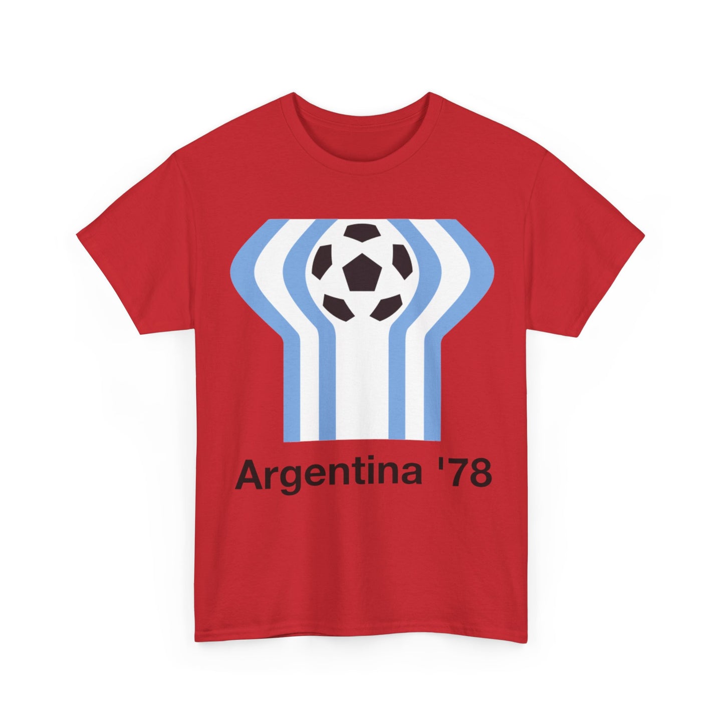Argentina '78 Soccer T-Shirt — Retro World Cup Football Tee