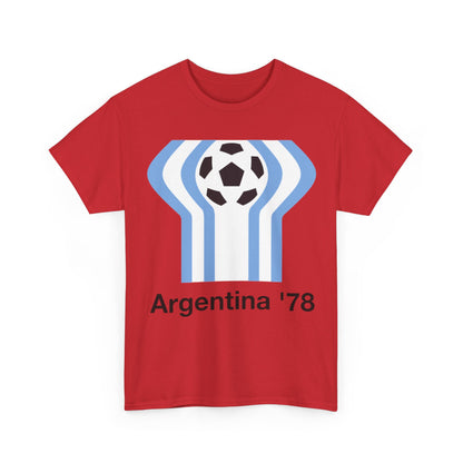 Argentina '78 Soccer T-Shirt — Retro World Cup Football Tee