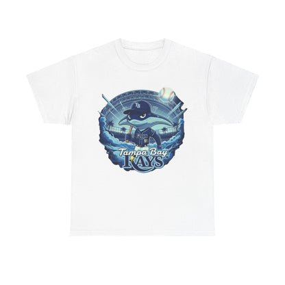 Tampa Bay Rays Mascot Graphic Tee – Retro Baseball Logo Shirt