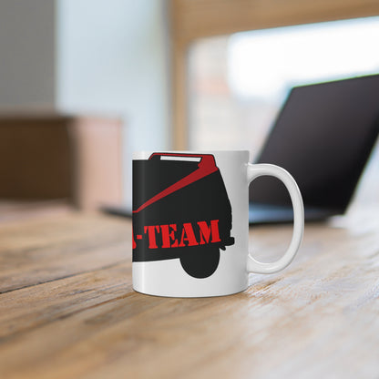 A-Team Van Coffee Mug — Retro TV Show Ceramic Mug (11oz & 15oz)