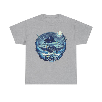 Tampa Bay Rays Mascot Graphic Tee – Retro Baseball Logo Shirt