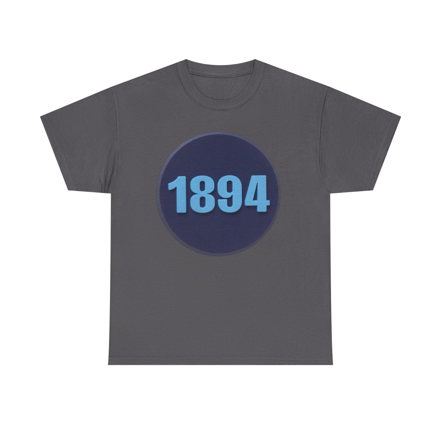 1894 Manchester City Circle Graphic Tee — Vintage Year Anniversary T-Shirt