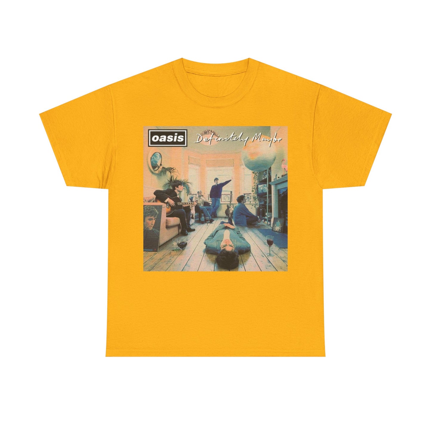 Oasis ‘‘Definitely Maybe ’’ Album Art T-Shirt