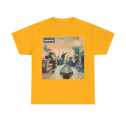 Oasis ‘‘Definitely Maybe ’’ Album Art T-Shirt