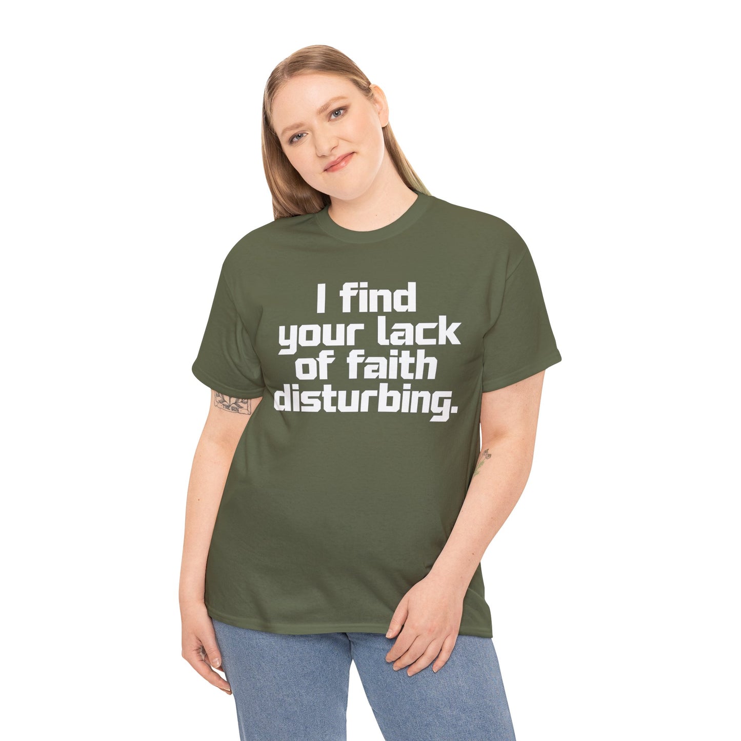 I Find Your Lack of Faith Disturbing T-Shirt