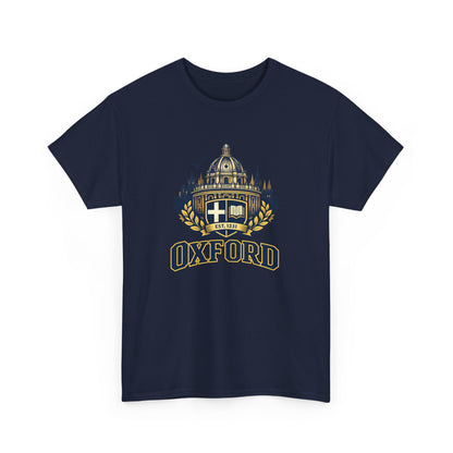 Oxford Crest T-Shirt — Vintage University Graphic Tee
