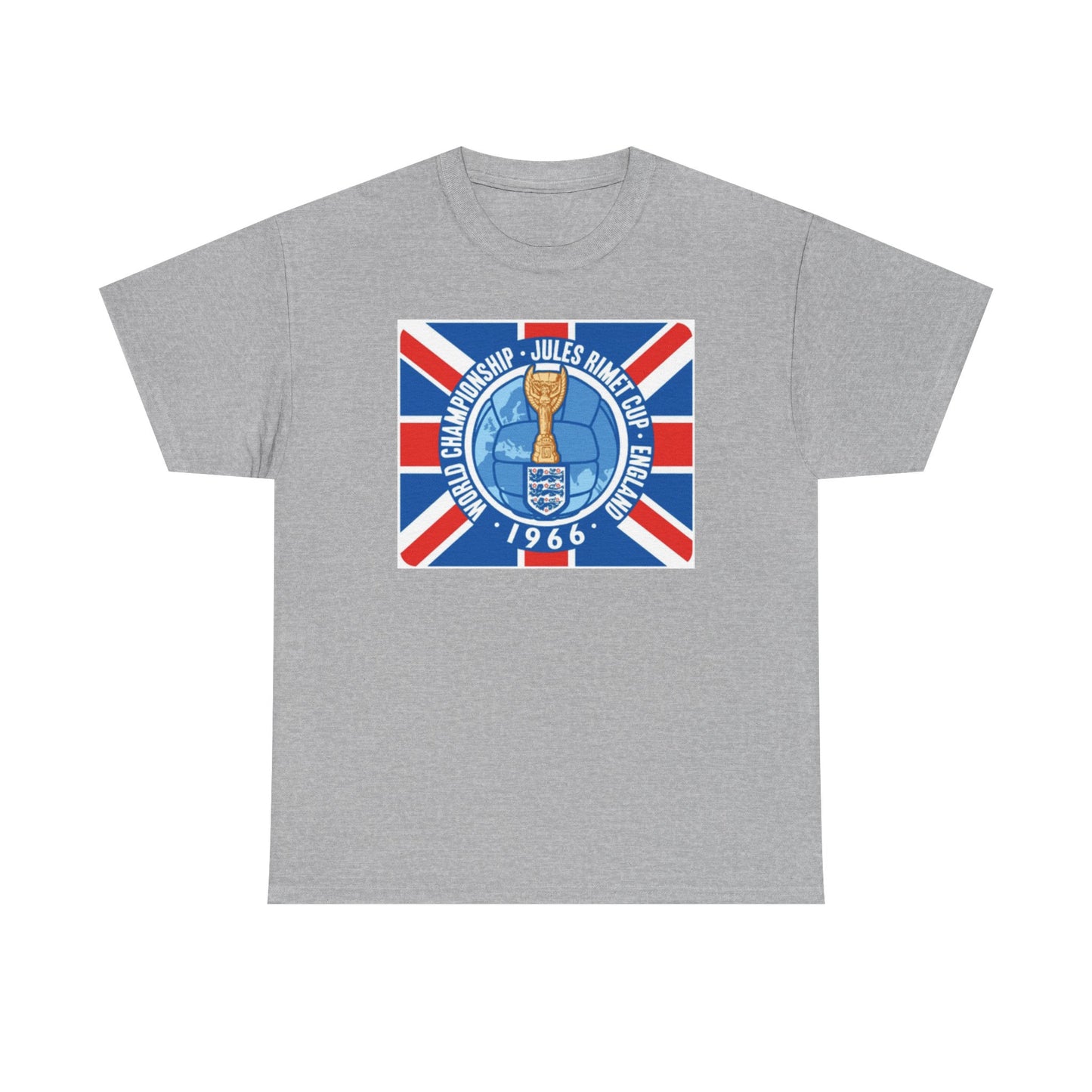 1966 World Cup Jules Rimet Trophy Tee — Vintage England Football Shirt