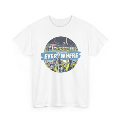Manchester City T-Shirt — Follow Me Everywhere Soccer Fan Design