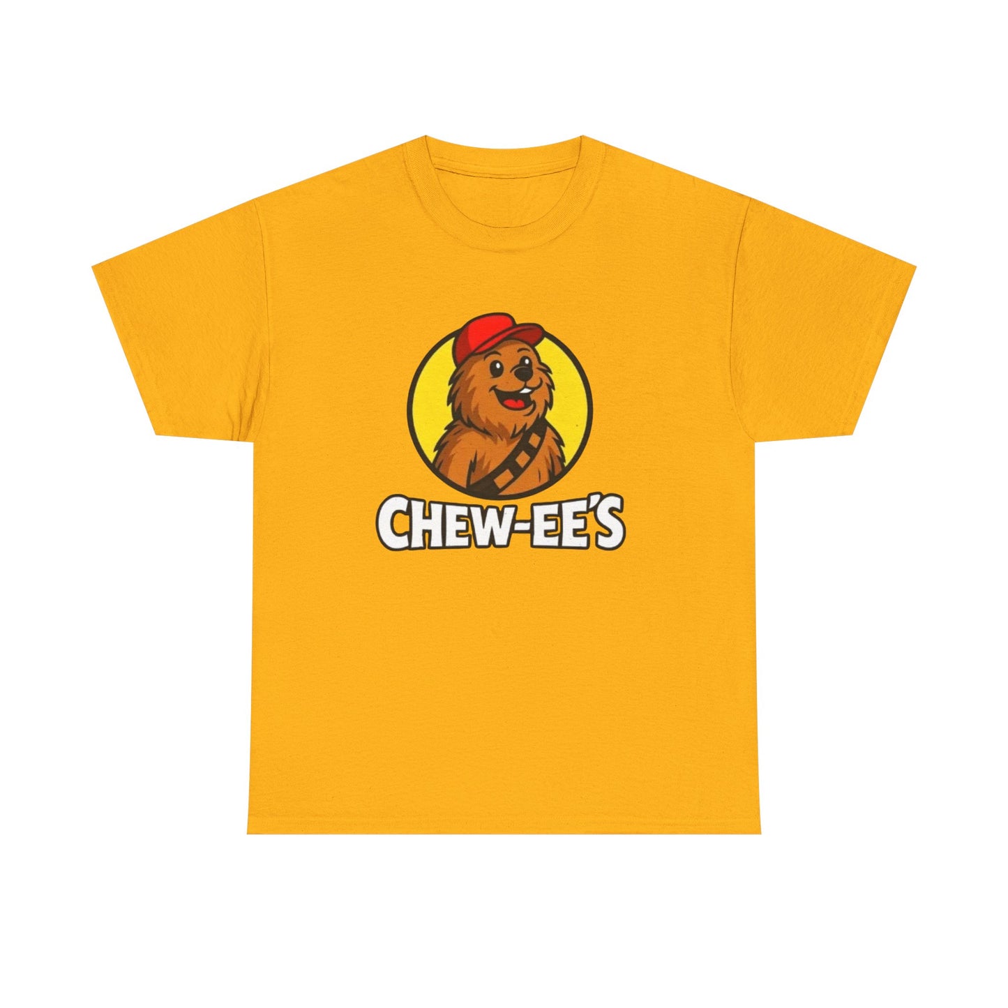 Chew-Ee's Dog Logo T-Shirt — Cute Golden Retriever Graphic Tee