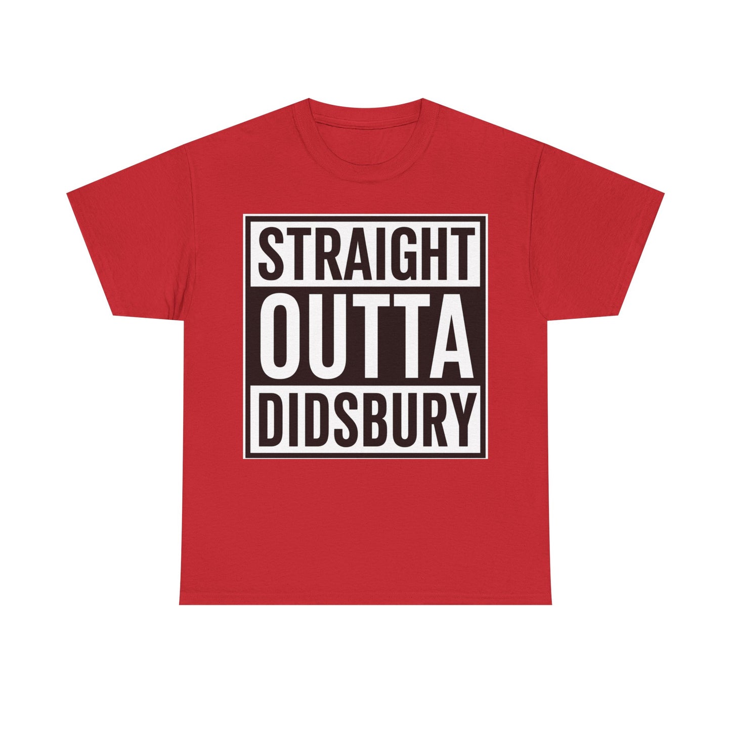 Straight Outta Didsbury T‑Shirt — Graphic City Pride Tee