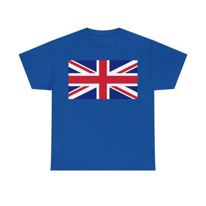 Union Jack Flag T‑Shirt — British Flag Tee for UK Pride & Travel