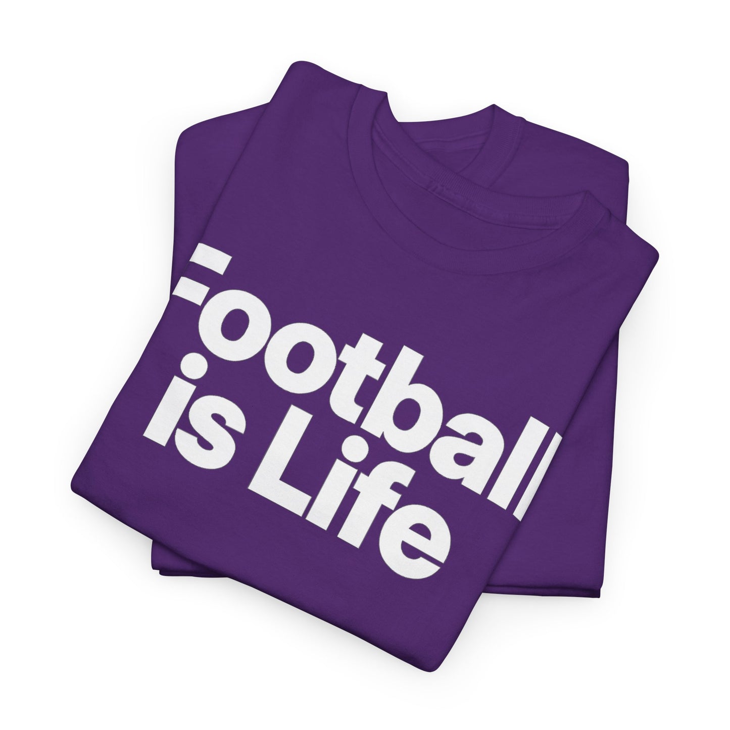 Football Is Life T-Shirt — Bold Graphic Tee for Fans & Players