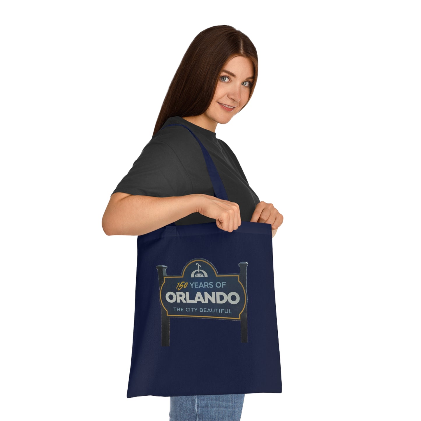 Orlando 150 Years Tote Bag — 'The City Beautiful' Cotton Market Tote