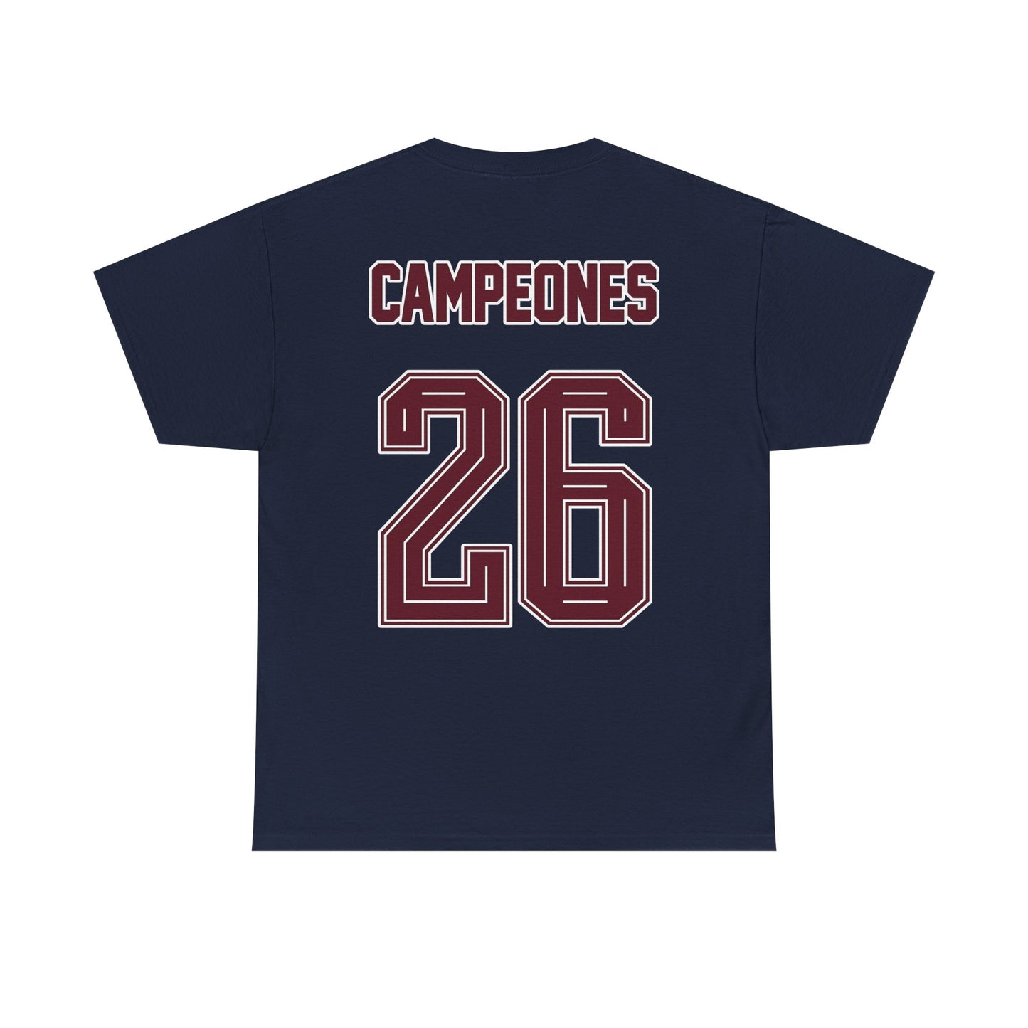 Spain World Champions 'Campeones 26' Cotton T‑Shirt