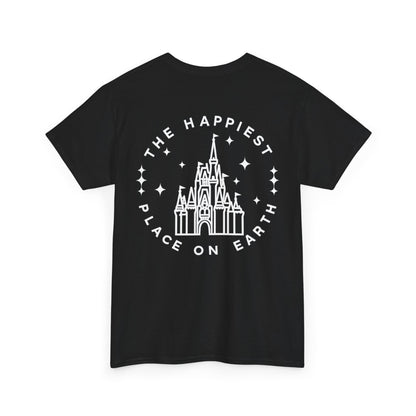 Castle Graphic Tee — "The Happiest Place on Earth" Theme Park T‑Shirt