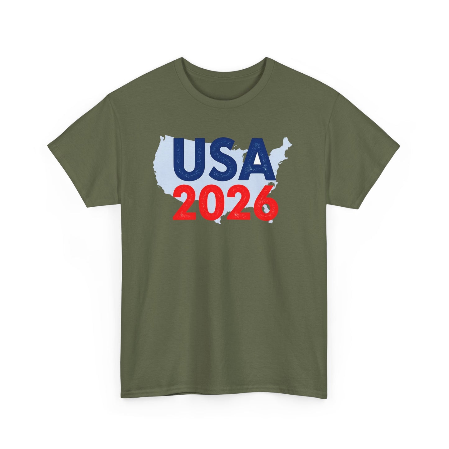 USA 2026 T-Shirt — Patriotic Supporter Tee
