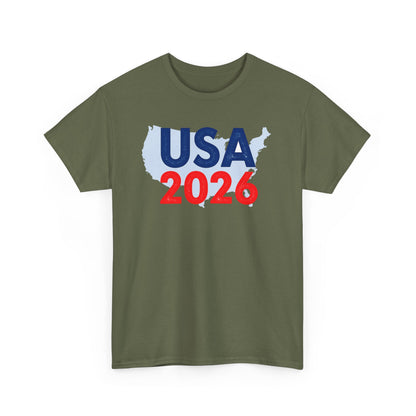 USA 2026 T-Shirt — Patriotic Supporter Tee