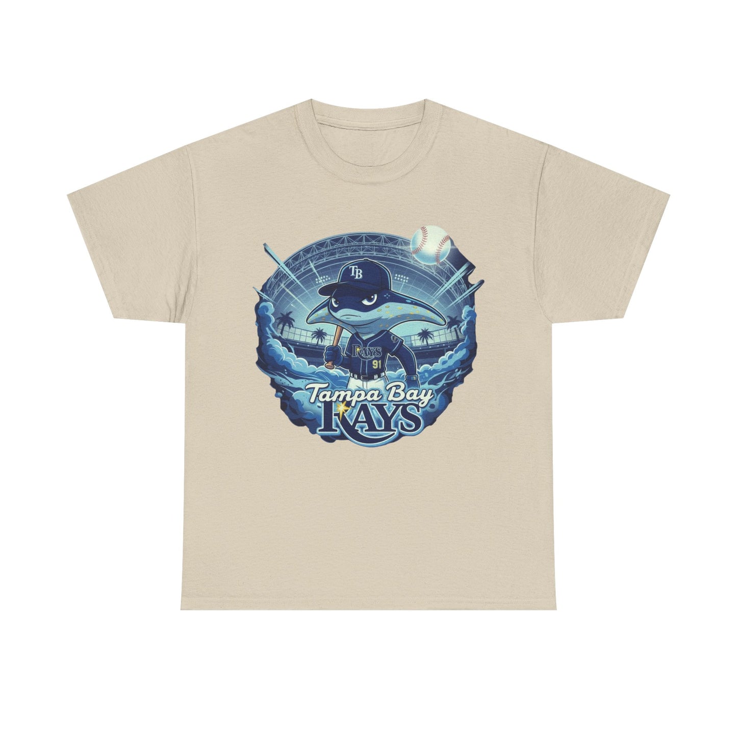 Tampa Bay Rays Mascot Graphic Tee – Retro Baseball Logo Shirt