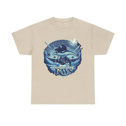 Tampa Bay Rays Mascot Graphic Tee – Retro Baseball Logo Shirt