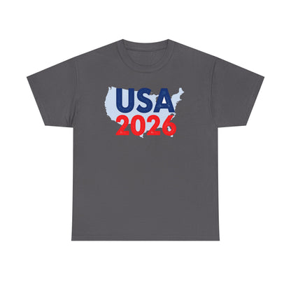 USA 2026 T-Shirt — Patriotic Supporter Tee