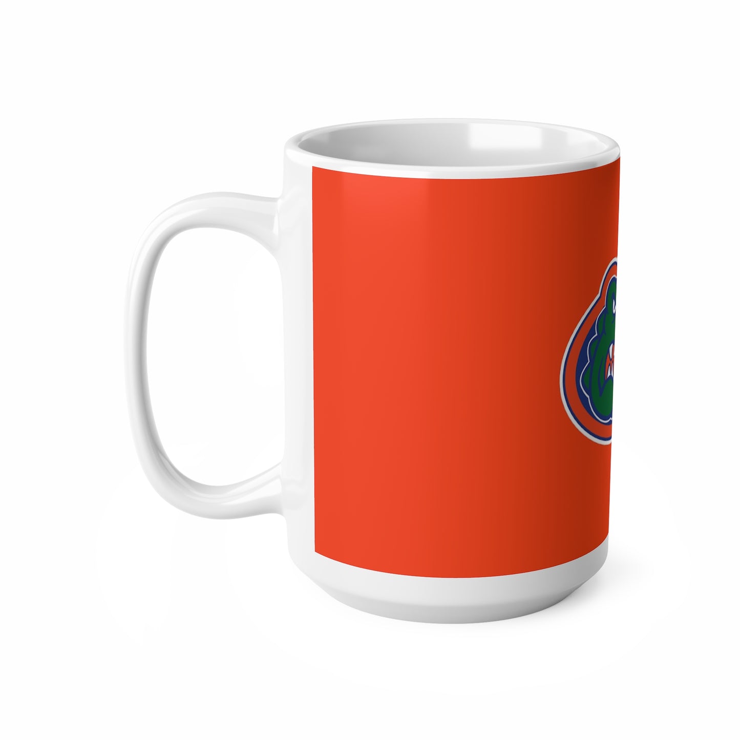 Florida Gators Ceramic Coffee Mug — Orange Alligator Logo, 11oz & 15oz