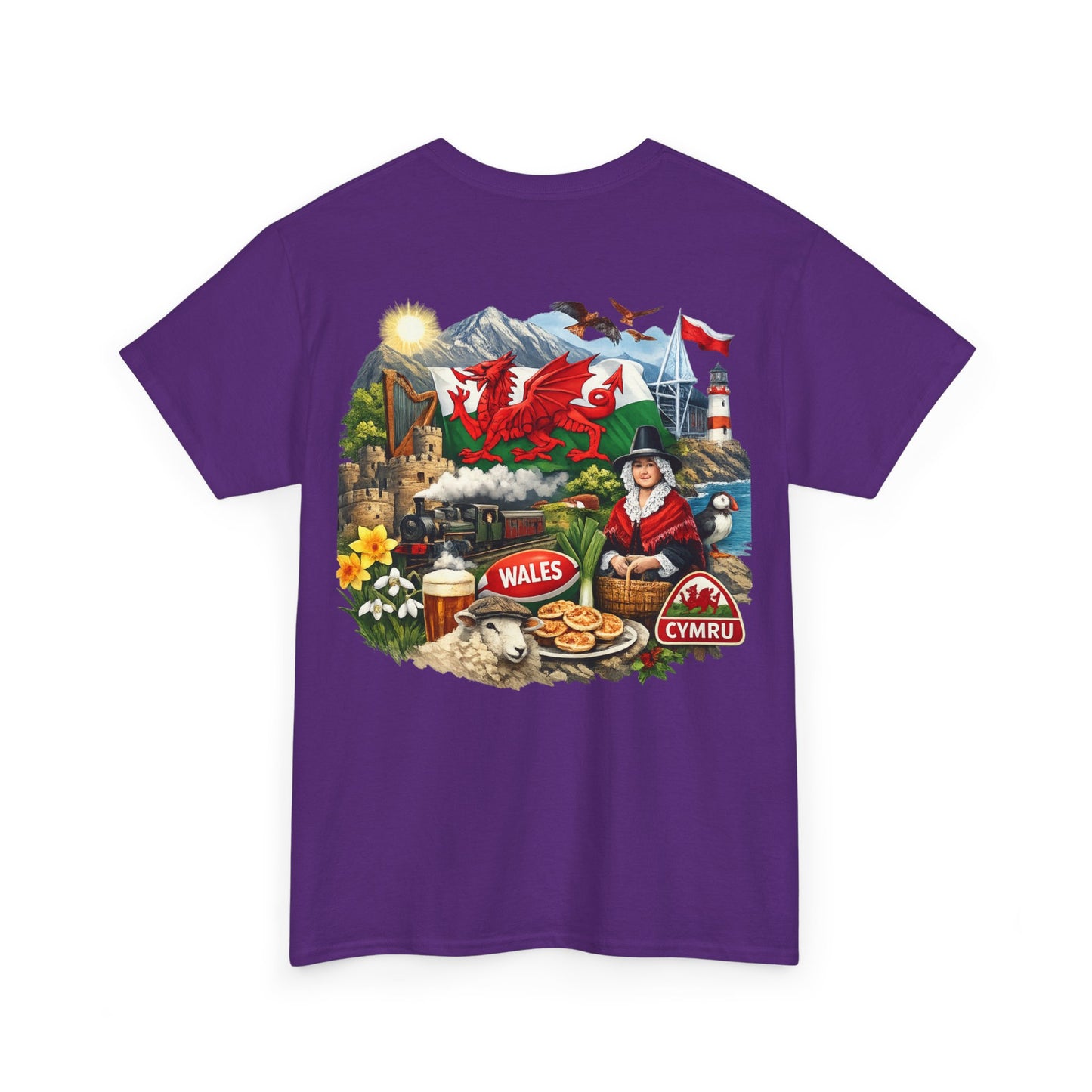 Wales Pride T-Shirt — 'Make Wales Great Again' Welsh Dragon Tee