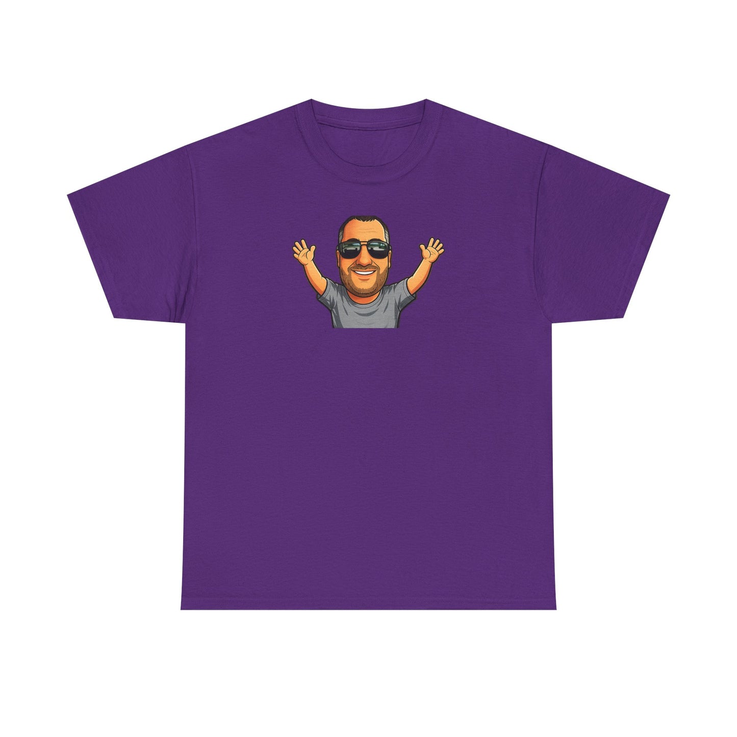 Graphic Tee — "I'll Be Back" Funny Portrait T‑Shirt