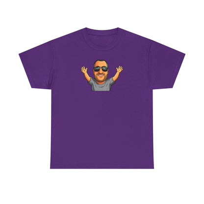 Graphic Tee — "I'll Be Back" Funny Portrait T‑Shirt