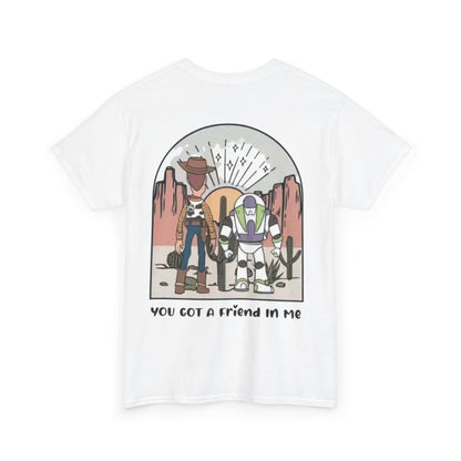 Toy Space Friends T‑Shirt — "You Got a Friend in Me" Graphic Tee