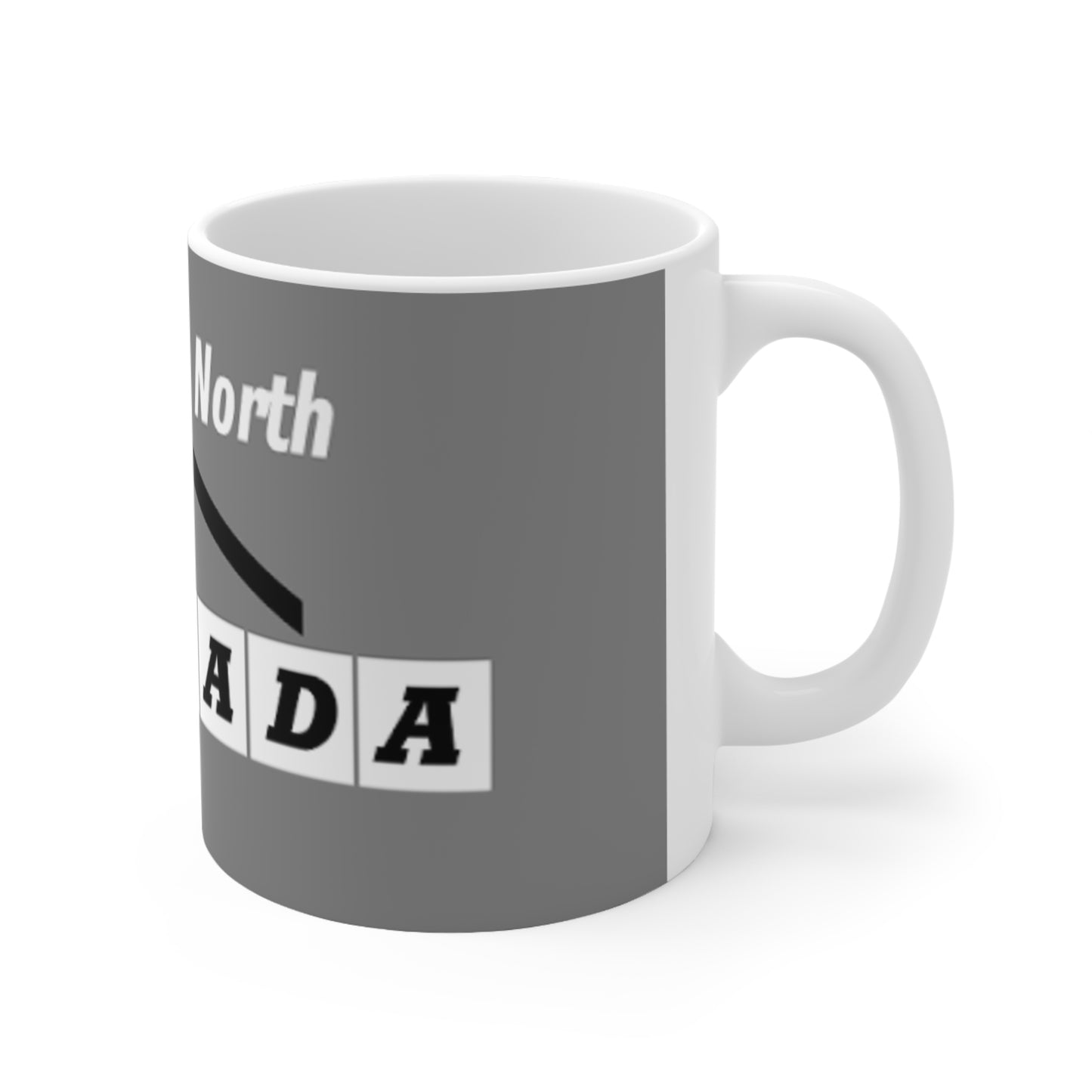 Granada TV Vintage Sign Ceramic Coffee Mug — 'from the North' Travel Souvenir, 11oz & 15oz