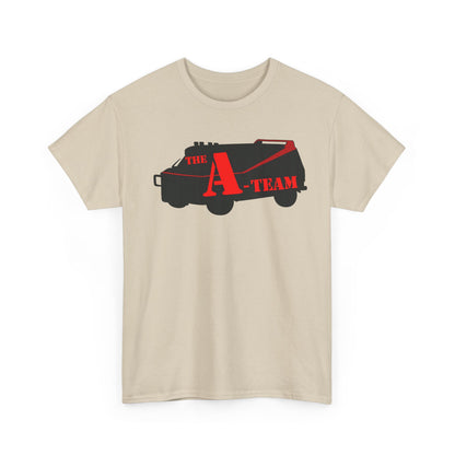 A-Team Van Graphic Tee — Retro Action TV Logo T-Shirt