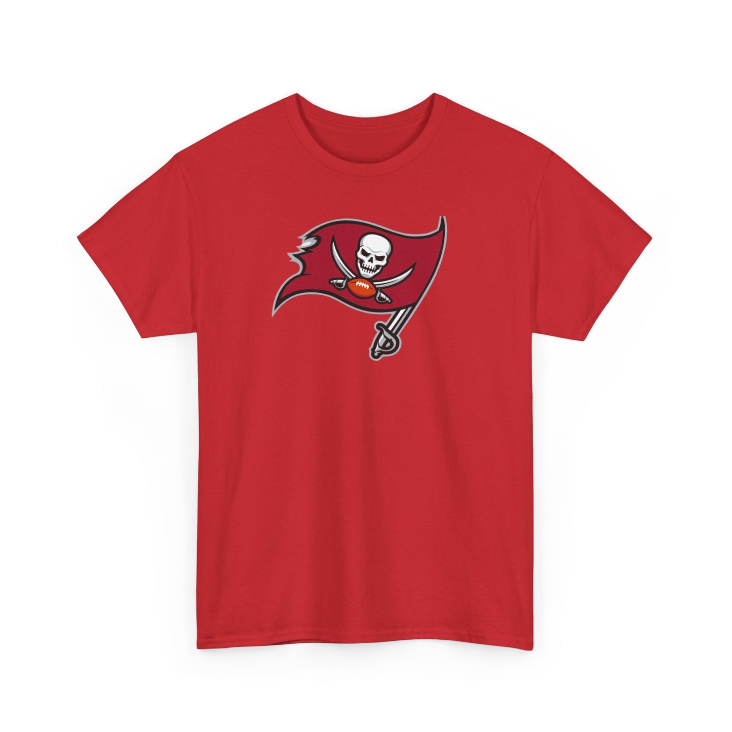 Tampa Bay Buccaneers Flag T-Shirt — Football Pirate Logo Tee