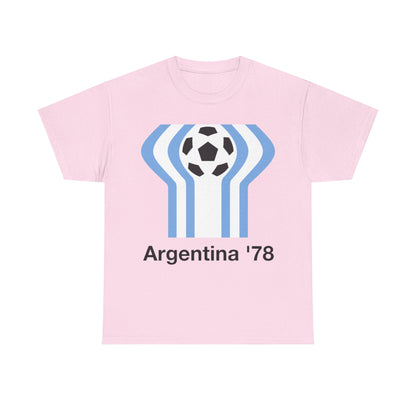 Argentina '78 Soccer T-Shirt — Retro World Cup Football Tee
