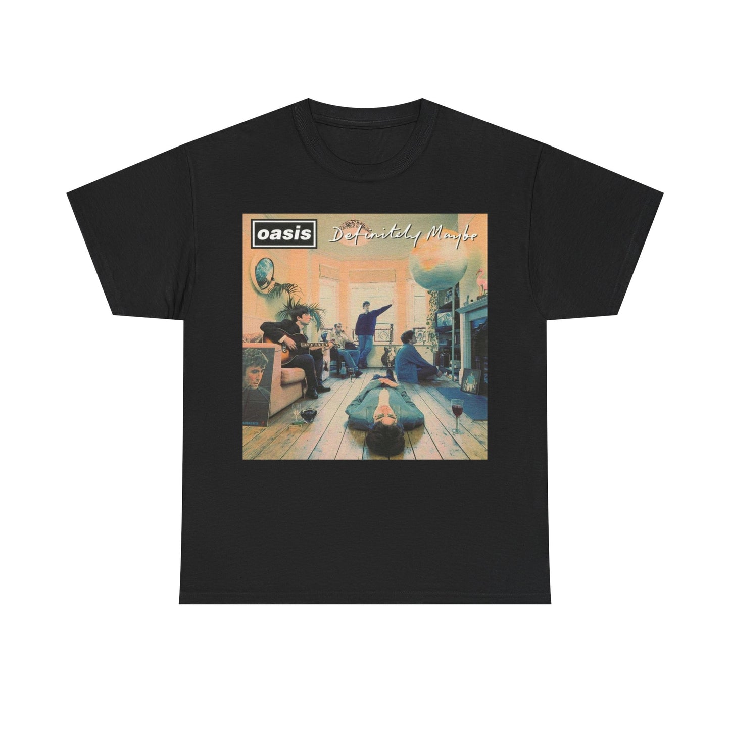 Oasis ‘‘Definitely Maybe ’’ Album Art T-Shirt