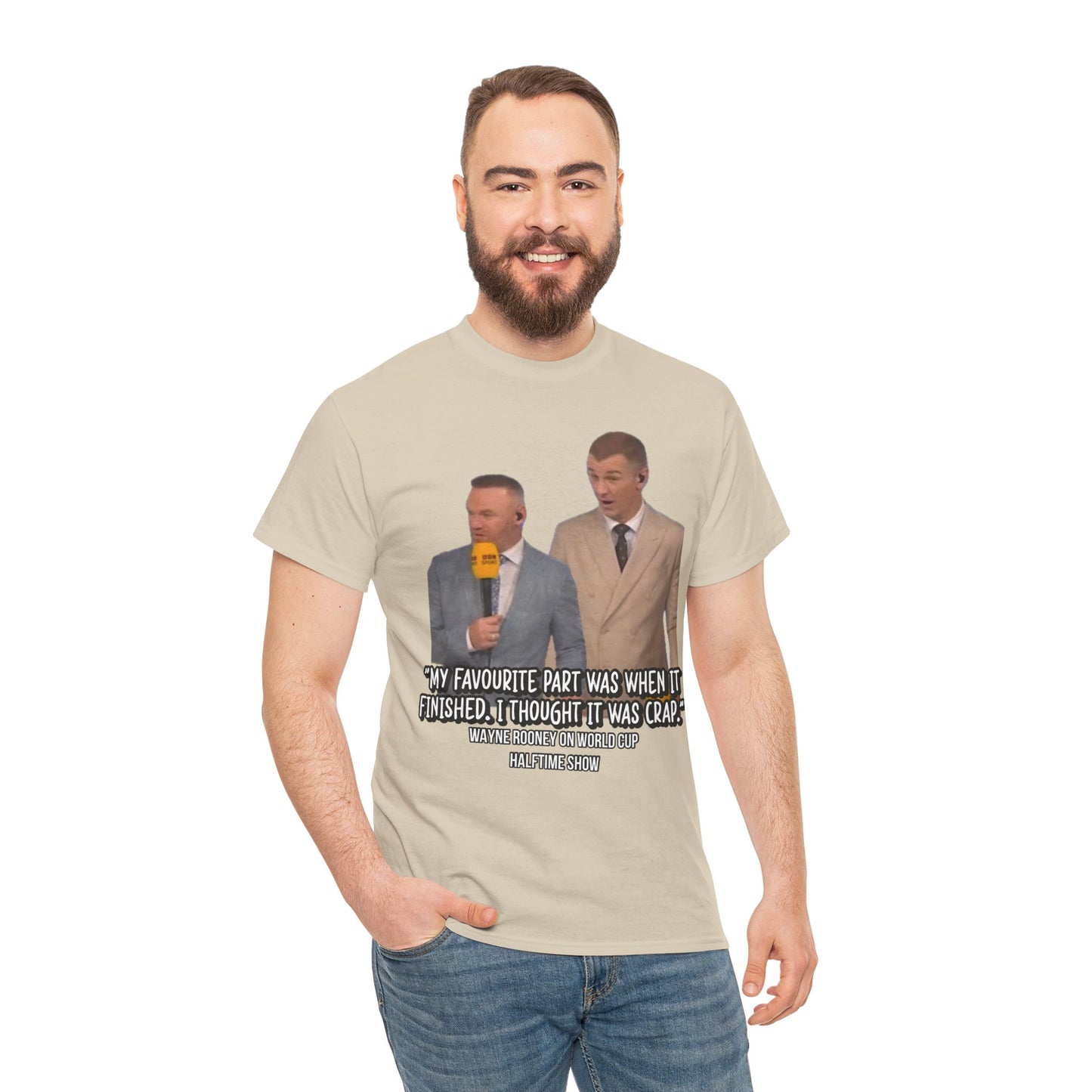 Comedy Quote T-Shirt — "My Favourite Part Was When It Finished, I Thought It Was Crap"
