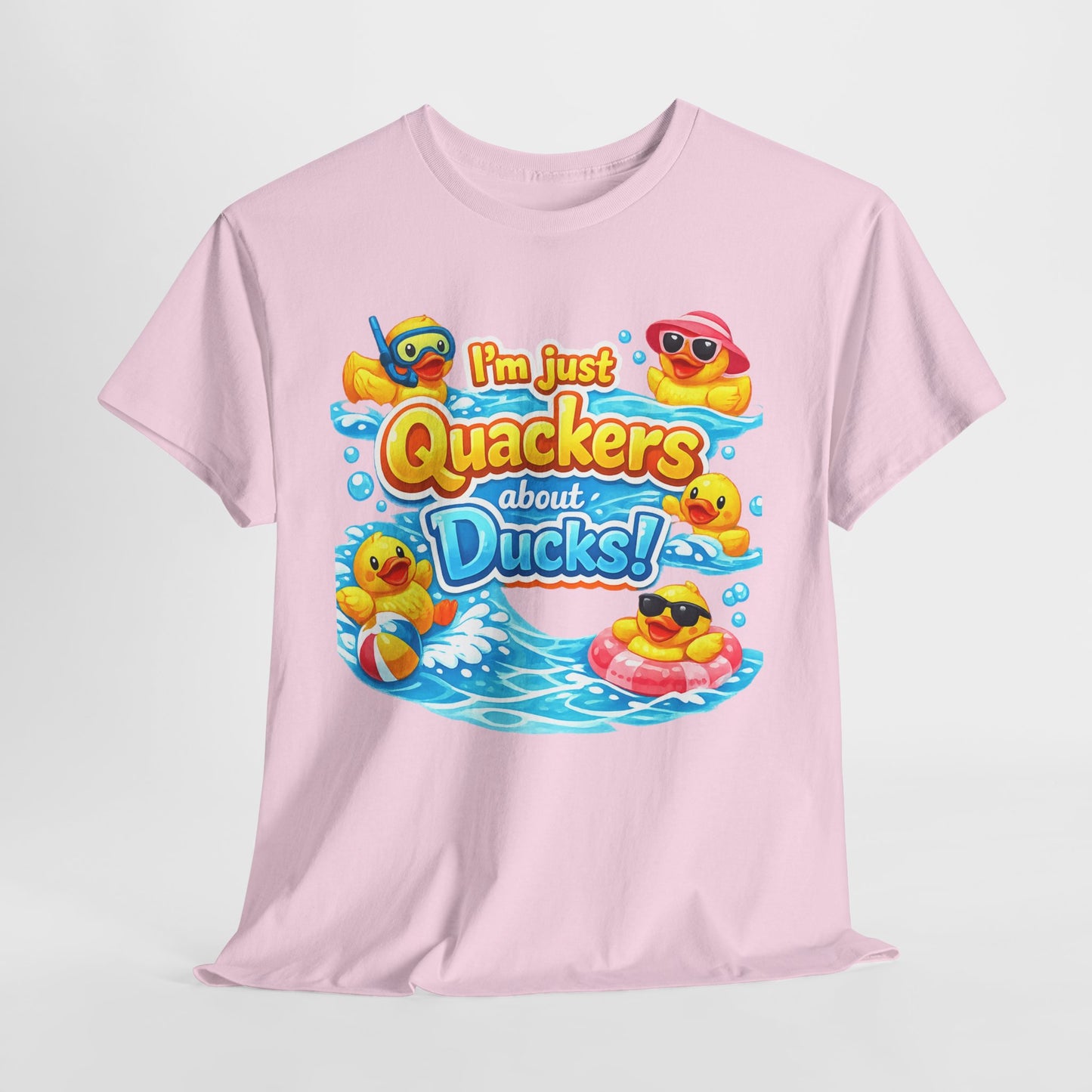I'm Just Quackers About Ducks! Cute Rubber Duck Pool Tee