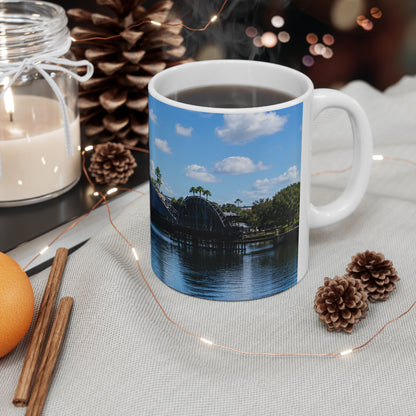 Epcot Spaceship Earth Scenic Ceramic Coffee Mug — 11oz & 15oz
