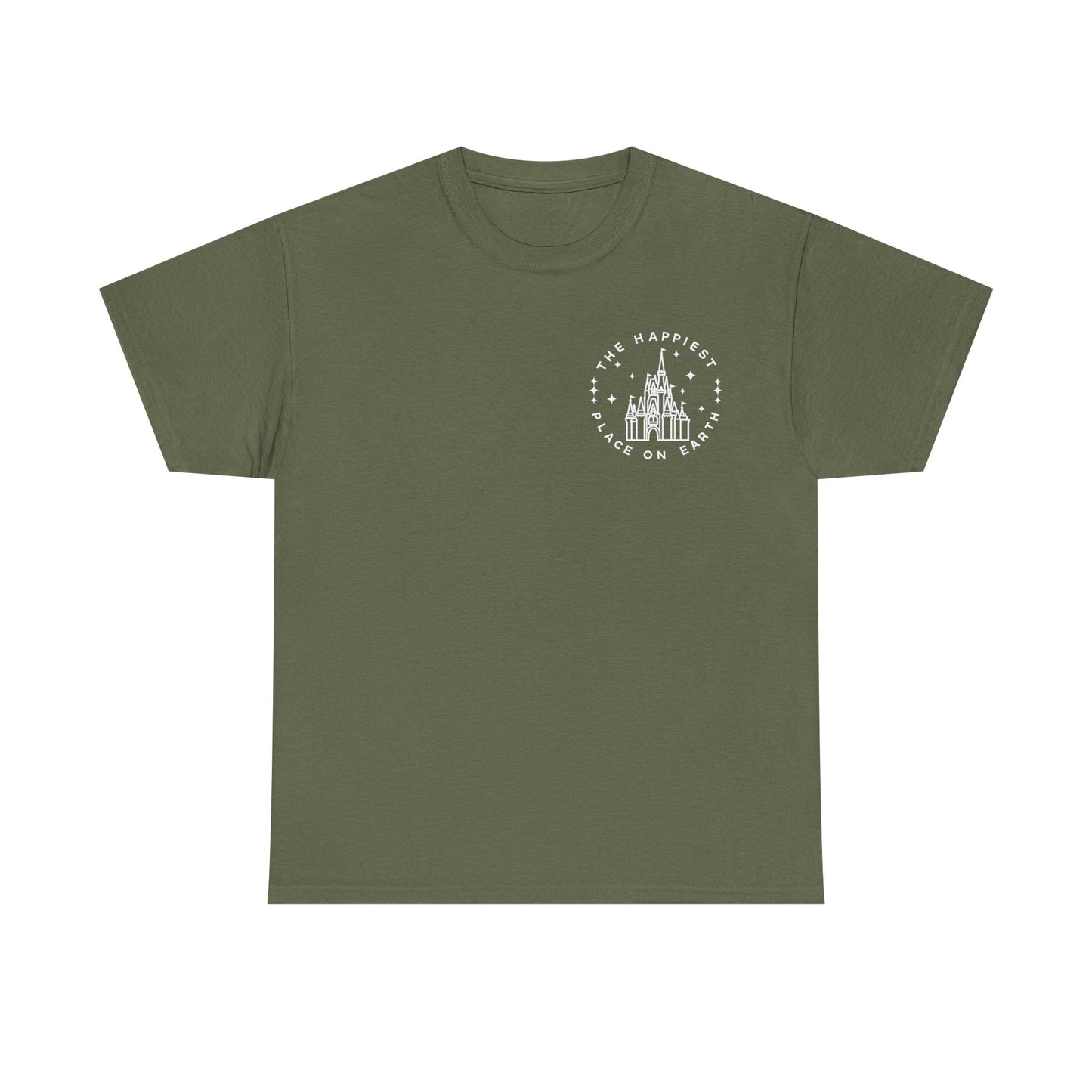 Castle Graphic Tee — "The Happiest Place on Earth" Theme Park T‑Shirt