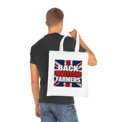 Back British Farmers Tote Bag — Union Jack Cotton Shopper