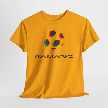 Italia '90 Soccer Tee — Vintage Football World Cup Italy T-Shirt