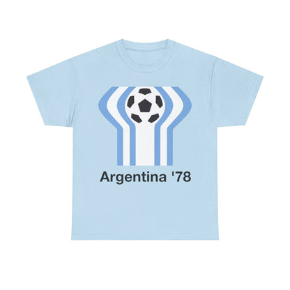 Argentina '78 Soccer T-Shirt — Retro World Cup Football Tee