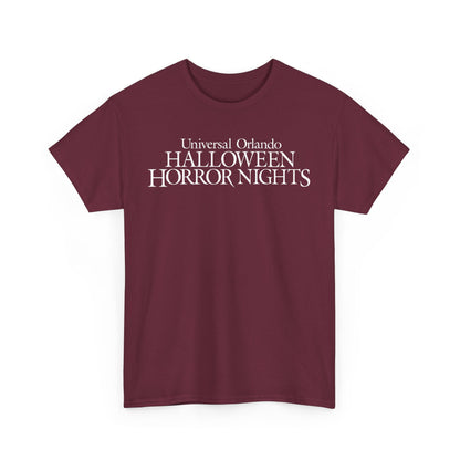 Universal Halloween Horror Nights T-Shirt — Universal Orlando Retro Logo Tee