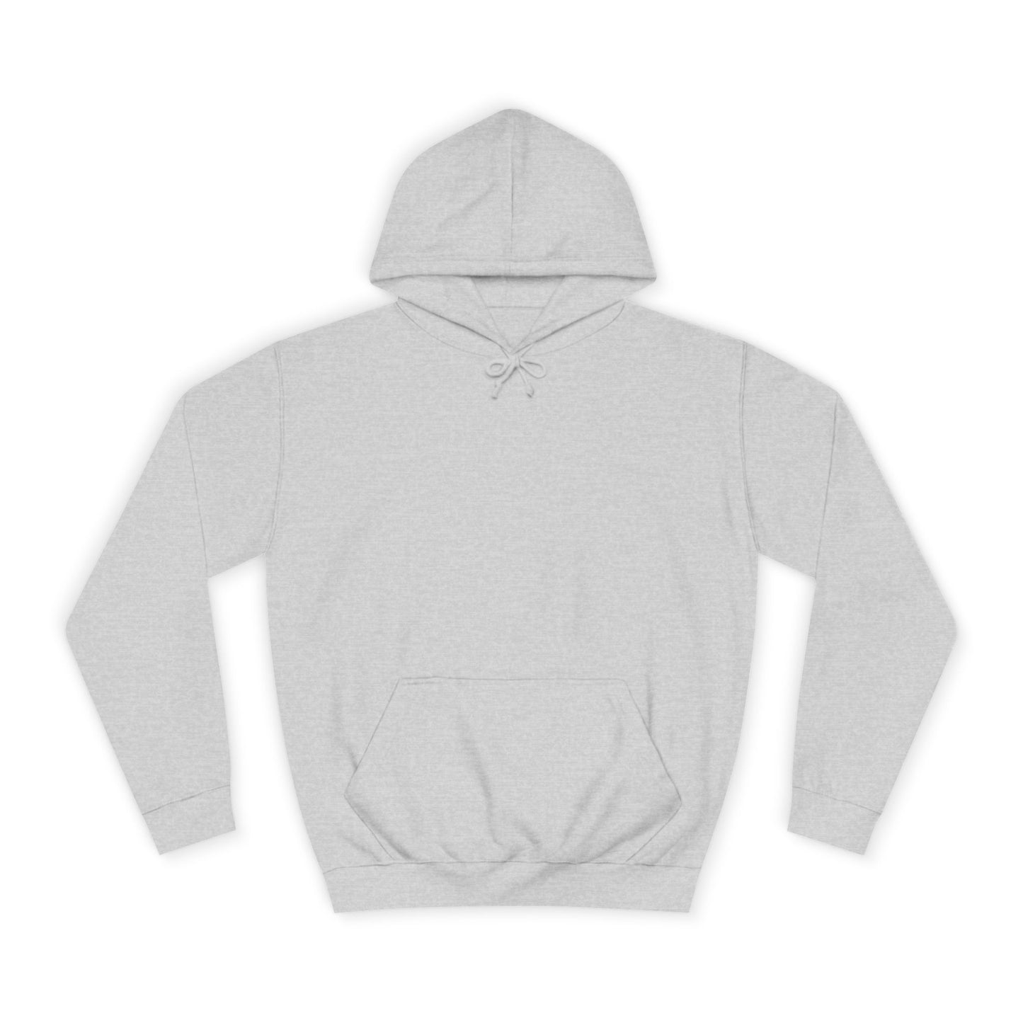 College Hoodie — Funny Grinch Quote "I Never Wish Death..." Graphic Hoodie